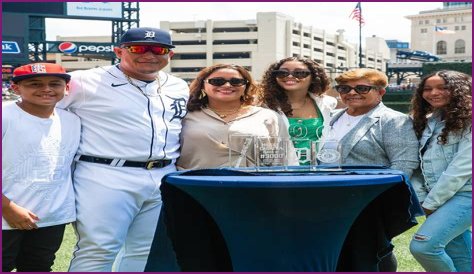 Who are his wife and children?